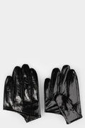 Julius_7 | AW25 - Coated leather finger gloves, 917ACU13