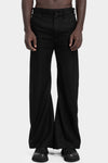 Julius_7 | AW25 - Flared suit pants, 917PAM9