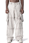 Julius_7 | AW26 - Wide cargo trousers, Plaster 957PAM16-PL