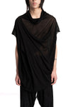 Julius_7 | SS26 - Draped Lightweight Top, 937CUM10