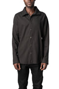 LEB Leon Emanuel Blanck | AW26 - Heavy lyocell twill high collar shirt, K03-HCS-HLT