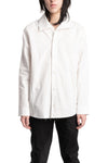 LEB by Leon Emanuel Blanck | SS26 - High Collar Button Shirt 02-HCS-LW