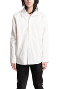 LEB by Leon Emanuel Blanck | SS26 - High Collar Button Shirt 02-HCS-LW