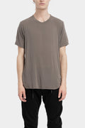 La Haine Inside Us | AW25 - Modal cashmere blend T-Shirt, Grey M1150