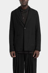 La Haine Inside Us | AW25 - Single button bouclé blazer, M1133