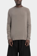 La Haine Inside Us | AW25 - Modal long sleeve tee, Mud M1151