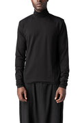 La Haine Inside Us | AW26 - Regular stretch bamboo turtleneck, Black M1356
