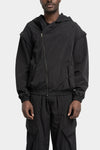 La Haine Inside Us | SS25 - Detachable sleeves hooded bomber jacket