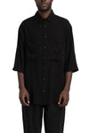 La Haine Inside Us | SS26 - Oversized Short Sleeve Cargo Pocket Shirt, M1237