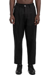 La Haine Inside Us | SS26 - Pleated Linen Cotton Pants, M1260