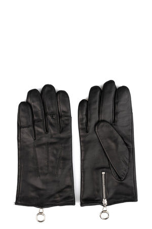 Söderberg Leather slit gloves, Black