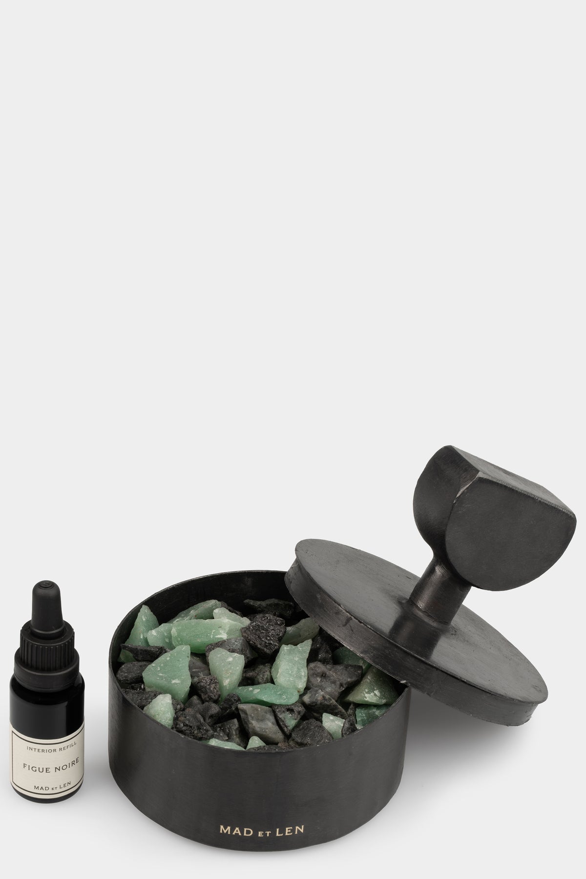 MAD et LEN | Pot Pourri Totem, Dark green / Figue Noire