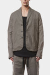 Thom Krom | SS25 - Crushed cotton blazer, Rock