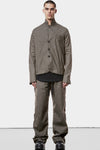 Thom Krom | SS25 - Crushed cotton blazer, Rock