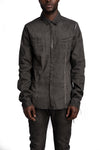 MD75 | SS26 - Linen shirt, Antra resin MD13283L