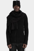 MD75 | AW25 - Wool knit beanie, Black/Antra MD12145