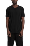 MD75 | SS26 - Lightweight Cotton Scar Stitch T-Shirt, Black MD13253