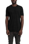 MD75 | SS26 - Embroidered neck t-shirt, Black MD13254
