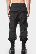 Cotton poplin cargo pants