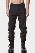 Lightweight scar-stitch trousers