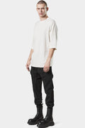 Thom/Krom | AW24/25 - Extended sleeve jersey t-shirt, White