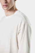 Thom/Krom | AW24/25 - Extended sleeve jersey t-shirt, White