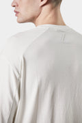 Thom/Krom | AW24/25 - Extended sleeve jersey t-shirt, White
