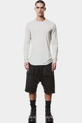 Lightweight long sleeve tee, White