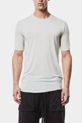 Fitted lightweight tee, White