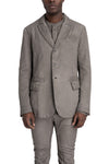 Masnada | SS26 - Single Back Vent Jacket, Nimbus Grey M3650