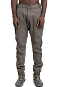 Masnada | SS26 - Woven Ramie Trousers, Grey M3674