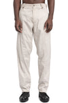 Masnada | SS26 - Baggy Long Dart Trousers, Off White M3681