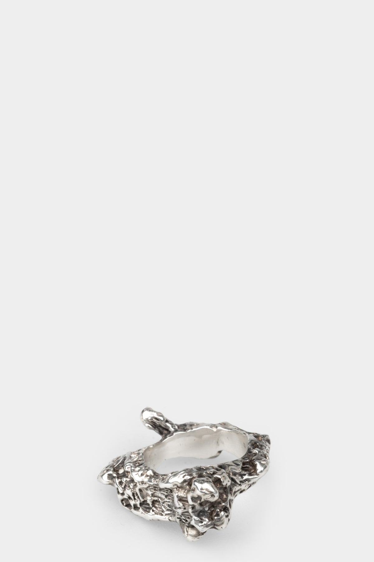 Myon Rox Tephra silver ring
