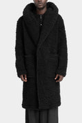 NostraSantissima | AW25 - Hooded wool blend jacket J02