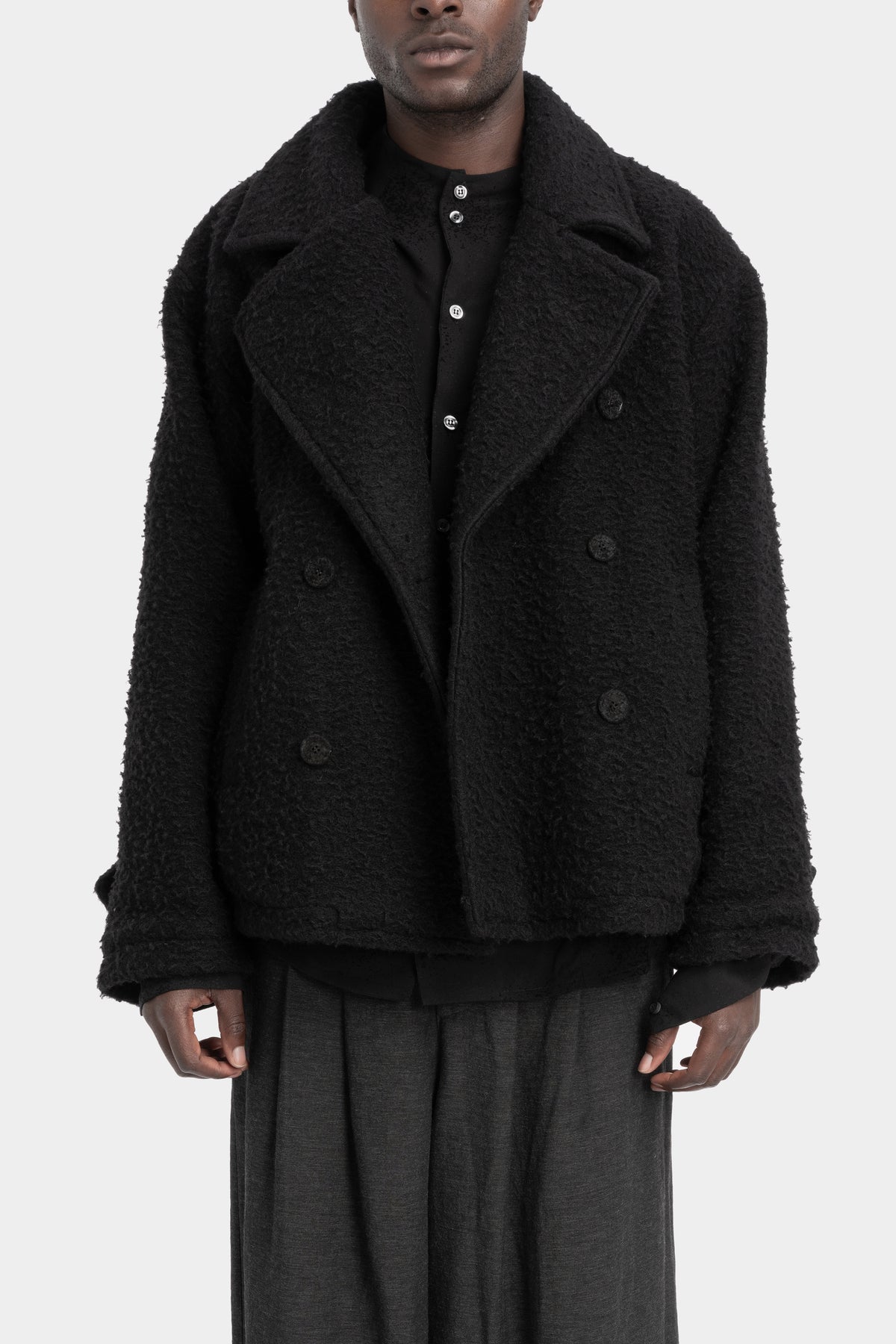 NostraSantissima | AW25 - Double breasted wool jacket J07