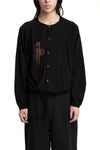 Professor.E | SS26 - Distressed Linen Knit Cardigan 26SS-PE-KT-02