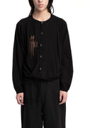 Professor.E | SS26 - Distressed Linen Knit Cardigan 26SS-PE-KT-02