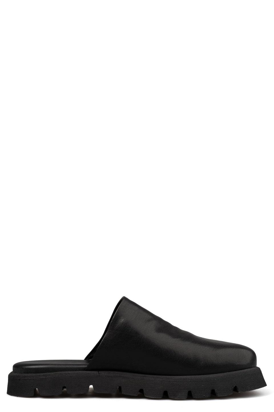 Leather slip on