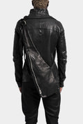 Guidi Cross body vest bag, Black Q30