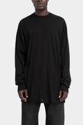 Rick Owens DRKHDW | AW25 - Jumbo long sleeve tee | DU02E7261 BH