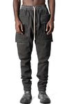Rick Owens DRKSHDW | AW26 - Creatch Knit Sweatpants, Faded Black DU02F6376FD