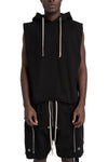Rick Owens DRKSHDW | SS26 - Sleeveless Hood Tunic, DU01F4165 RIGP 09
