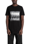 Rick Owens DRKSHDW | SS26 "Temple" Level tee, Black RN / Urinal print DU01F4250 RNEP4P