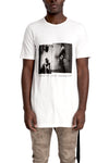 Rick Owens DRKSHDW | SS26 - Level tee, White RN / Rick Piss print DU01F4250 RNEP6P 1109