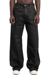 Rick Owens DRKSHDW | SS26 - Geth jeans, Deep Black DBK 8oz, DU01F4351 DBK 09
