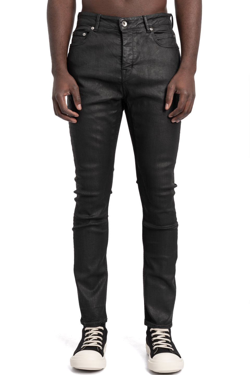Detroit cut jeans, Deep black wax SDBK