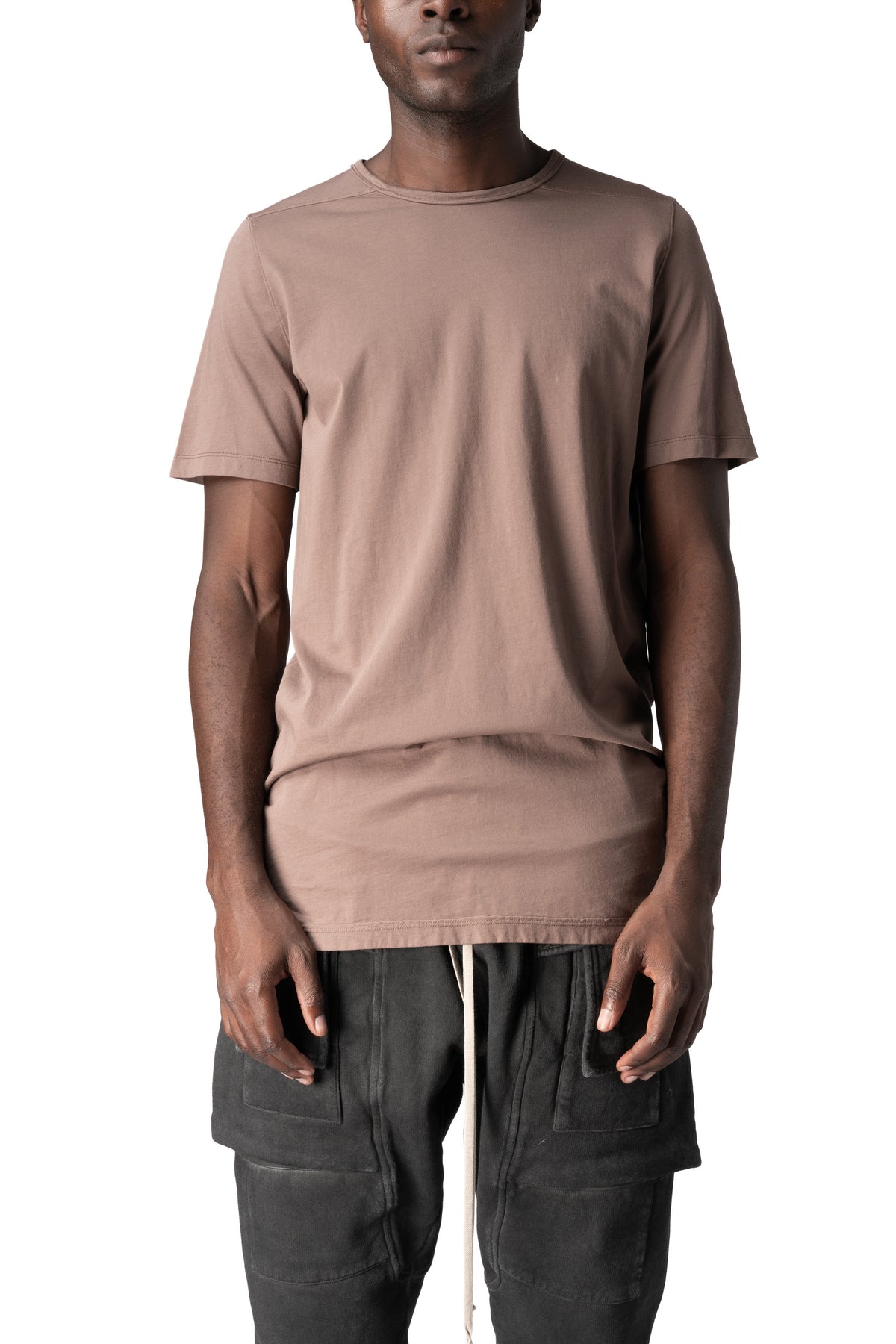 Rick Owens DRKSHDW | AW26 - Level T Knit T-Shirt, Grape DU02F6250RNP