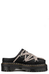 Rick Owens x Dr. Martens Quad sole Megalace nubuck mule