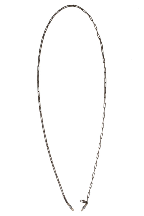 Rigards | Permanent - Copper eyewear chain, Black AT002