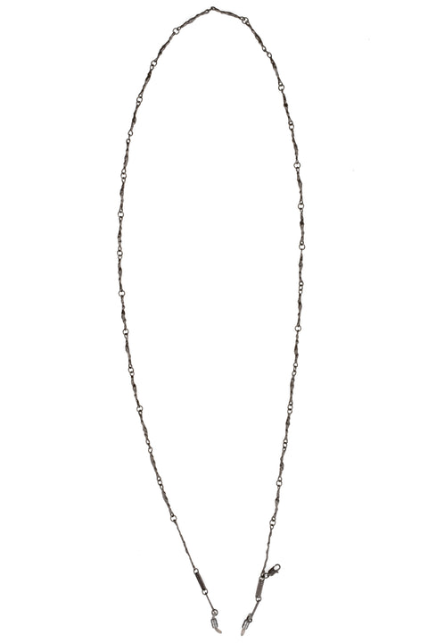 Rigards | Permanent - Copper eyewear chain, Black AT039ZC